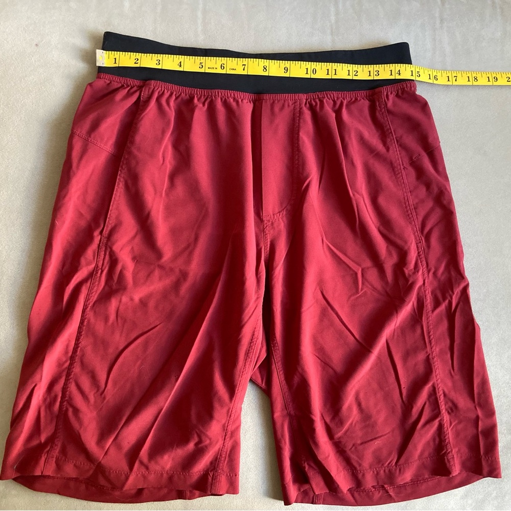Lululemon Men's Red Athletic Shorts